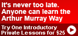 It's never too late. Anyone can learn the Arthur Murray Way!